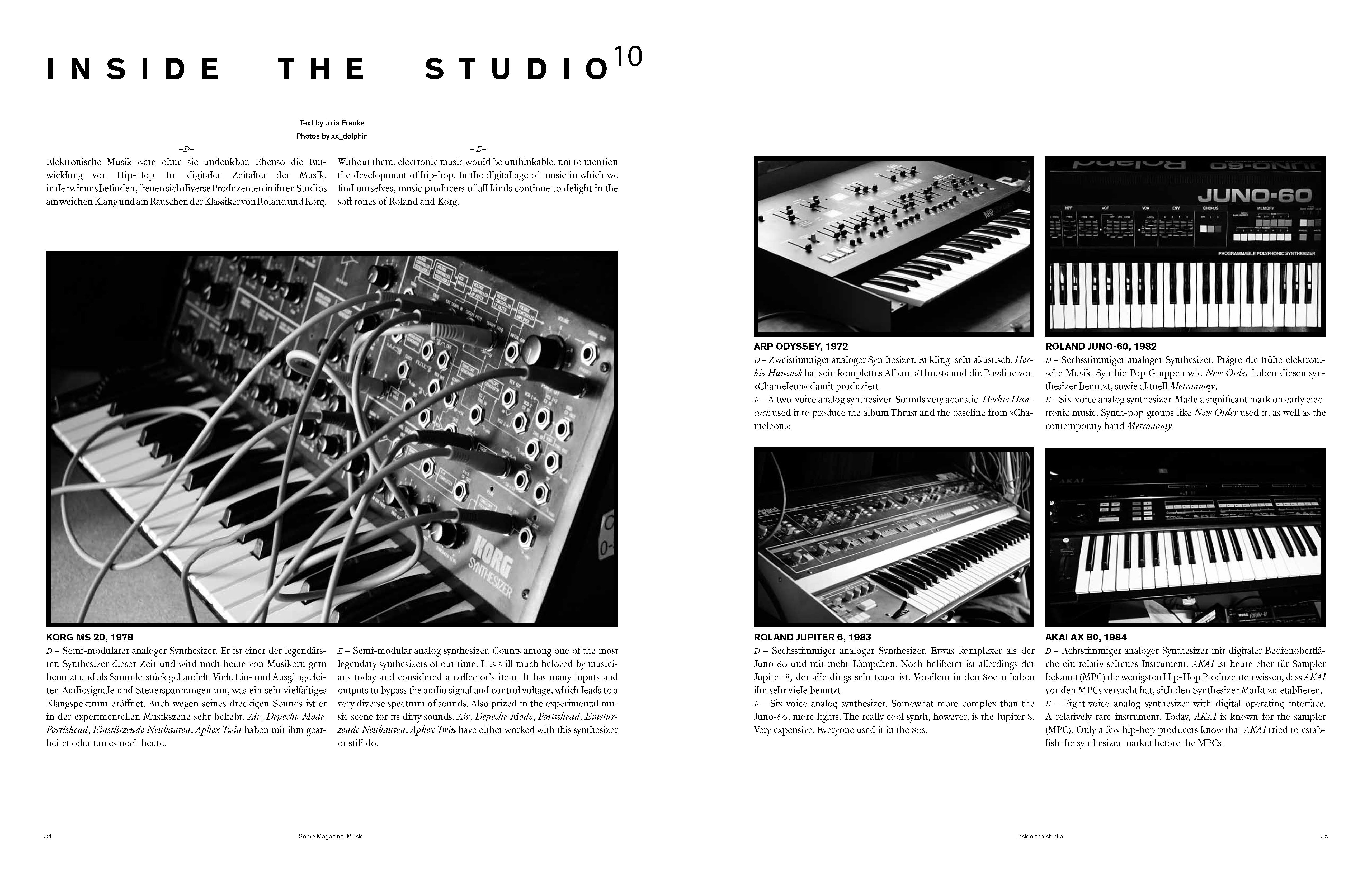 Y U L E S editor & editorial design, illustration & text – SOME MAGAZINE, MUSIC