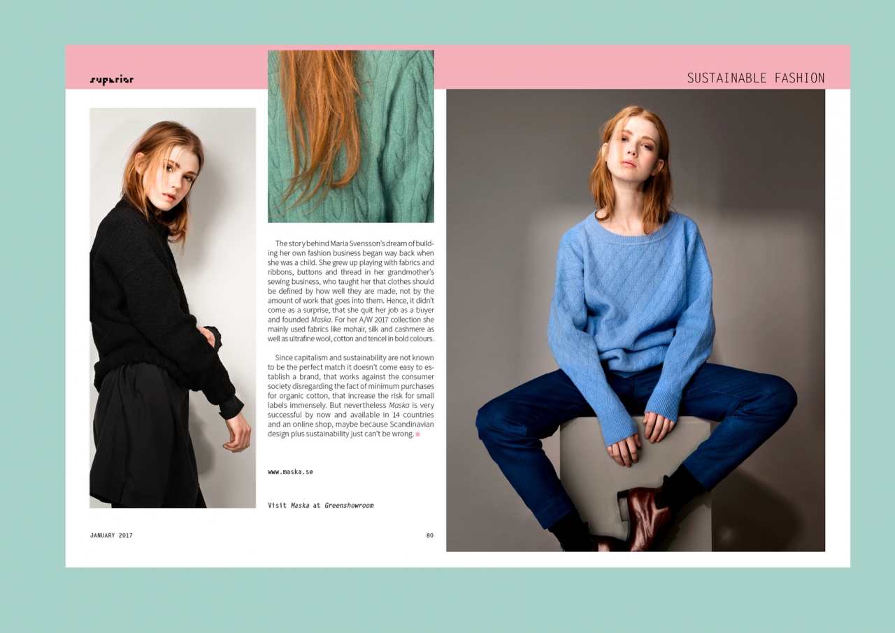 Y U L E S editorial design, digital magazine & print – SUPERIOR MAGAZINE