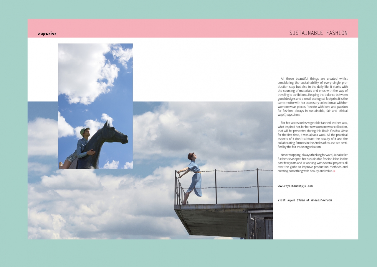 Y U L E S editorial design, digital magazine & print – SUPERIOR MAGAZINE